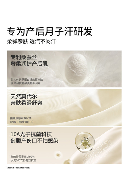【轻薄款】嫚熙小轻风收腹带产后产妇专用透气轻薄款顺产剖腹产 — 4
