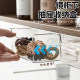 Under the desk invisible drawer type desktop storage box office stationery shelf dormitory desk bottom station hidden artifact