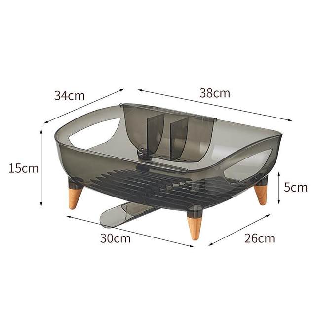 Japanese kitchen drain bowl rack household sink bowl chopstick dish tableware storage rack bowl basket cupboard cabinet plastic storage box