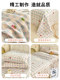 Summer double-layer yarn sheets single-piece A-class maternal and infant-grade dormitory single non-pure cotton full cotton quilt single pillowcase three-piece set