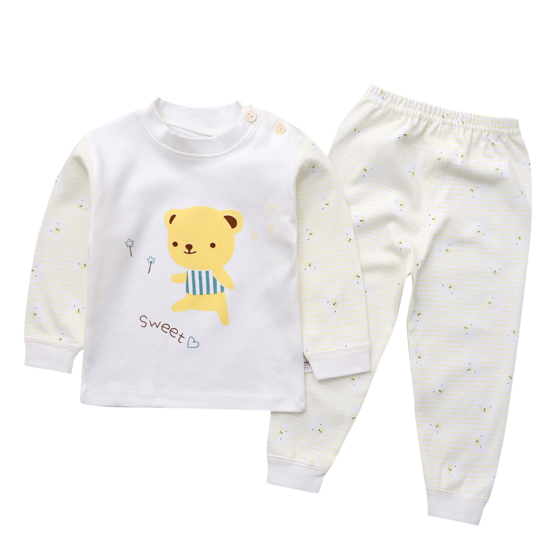 [CLEARANCE] CHILDRENS UNDERWEAR SET COTTON BABY AUTUMN CLOTHES AUTUMN PANTS BABY AUTUMN CLOTHES 0-1-3 YEARS OLD PAJAMAS