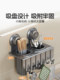 Suction cup knife holder kitchen storage rack without punching wall-mounted knife chopstick holder multi-function knife chopstick integrated storage rack