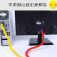 Direct sales flame retardant finishing storage harness wire pipe winding wire pipe spiral protective sleeve 28MM*50 meters