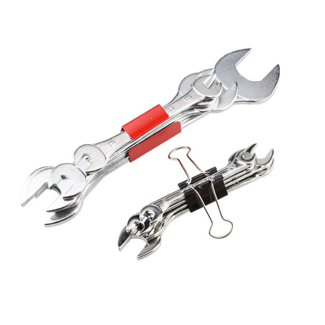 Japanese CRAB Crab Brand Open-end Wrench Imported Ultra-thin Set Double-Headed Wrench GS-500 MX-400