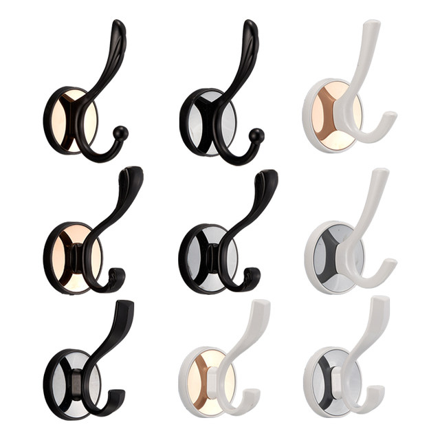 European style clothes hook shoes cabinet wall cabinet single hook clothes hook wardrobe hanger bathroom single clothes hook no hole punch