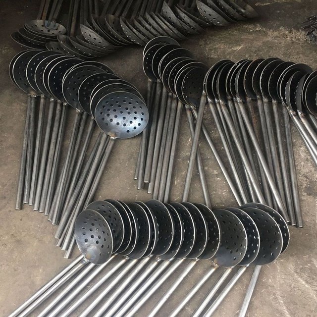 Aluminum slag colander, slag spoon, slag spoon, slag spoon, aluminum die casting machine accessories, manufacturer sales