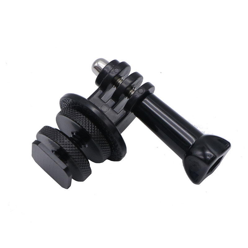 GOPRO DJI 핫슈 브래킷 LNSTA360 액션 카메라 액세서리용 마이크로 SLR 변환 베이스에 연결