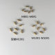 Oil divider bridge Double cone joint Oil divider connector External teeth M10X M8X1 joint wire joint
