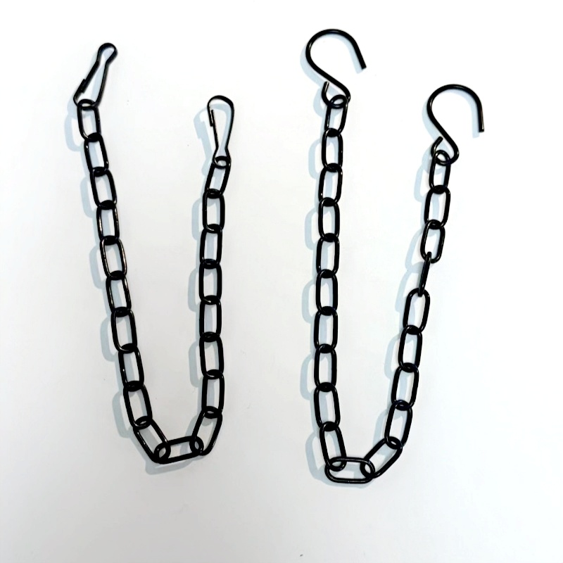 SWIM BLACK 2MM BLACK IRON CHAIN ADVERTISING BIRD CAGE DISPLAY DECORATION HANGING CHAIN BIRD PET CHAIN DROP CHAIN