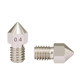 High quality 3D printer accessories 1.75/3mm consumable nozzle extruder nozzle stainless steel nozzle