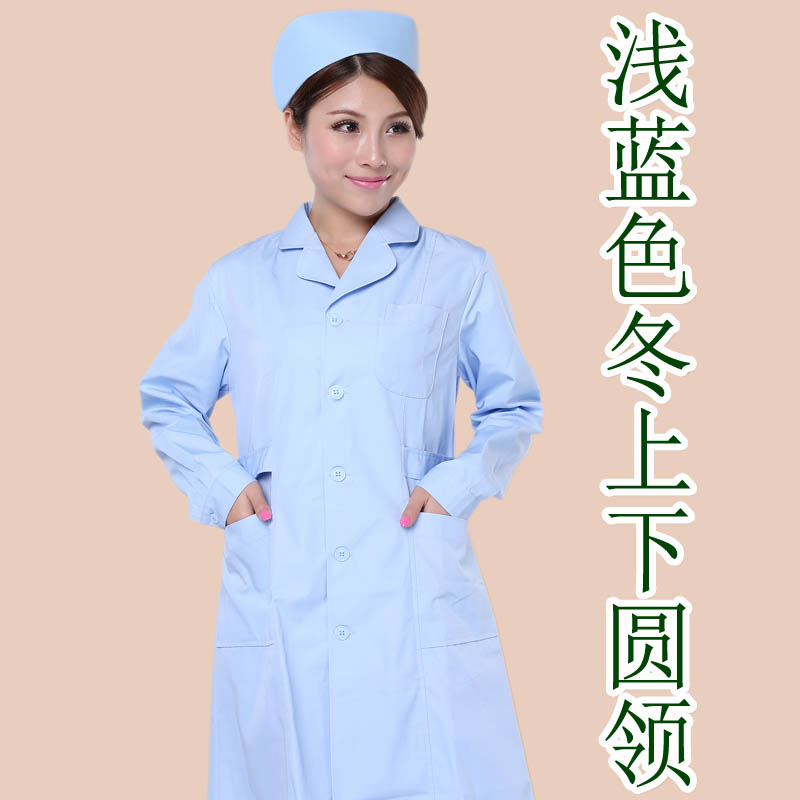 NURSE UNIFORM SUMMER SHORT SLEEVE WOMENS THIN WHITE COAT LONG SLEEVE DOCTOR UNIFORM PINK PHARMACY BEAUTICIAN OVERALLS