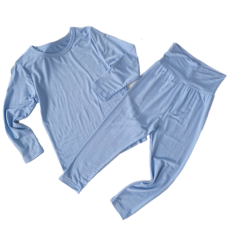 CHILDRENS AUTUMN CLOTHES AND LONG JOHNS MODAL SPRING AND AUTUMN HIGH WAIST LINE CLOTHES LINE PANTS BOYS AND GIRLS BABY BABY UNDERWEAR SET