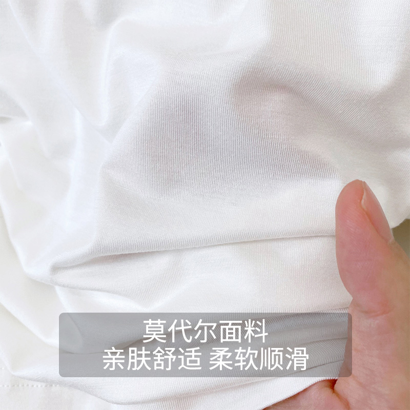 BABY PAJAMAS MODAL HIGH WAIST BELLY PROTECTION SPRING AND AUTUMN LONG SLEEVE UNDERWEAR SET CHILDREN BOYS GIRLS AUTUMN CLOTHES AUTUMN PANTS