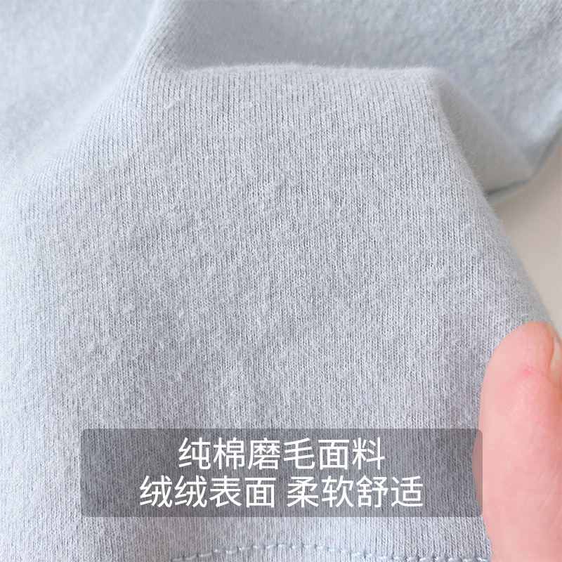 BOYS PAJAMAS PURE COTTON AUTUMN AND WINTER BRUSHED WOOL HIGH-WAISTED SPRING AND AUTUMN DINOSAURS THERMAL UNDERWEAR BABY CHILDRENS AUTUMN CLOTHES AND AUTUMN PANTS SET