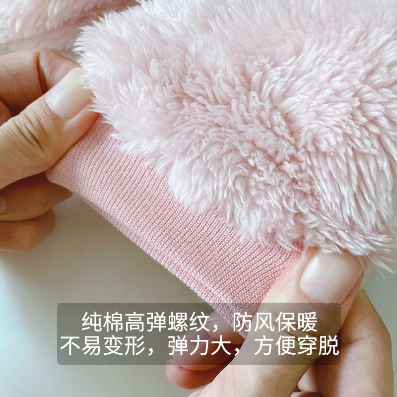 CHILDRENS PAJAMAS CORAL VELVET AUTUMN AND WINTER THICKENED FLANNEL PULLOVER WARM SET BOYS GIRLS BABY LOUNGEWEAR