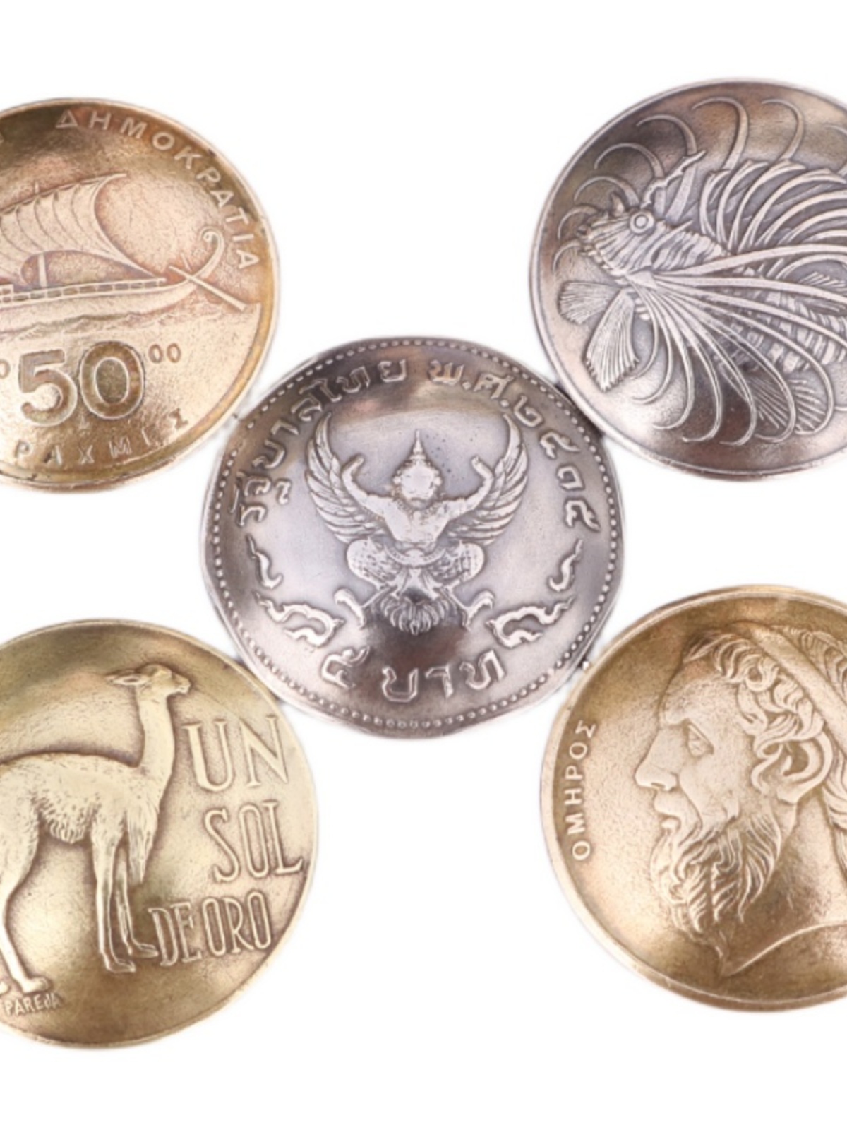 HANDMADE DIY VINTAGE GENUINE MONEY CLOTHES DECORATION BUTTON COIN CUFFLINKS LEATHER GOODS CAI CLOTH BUCKLE COIN BADGE 29MM