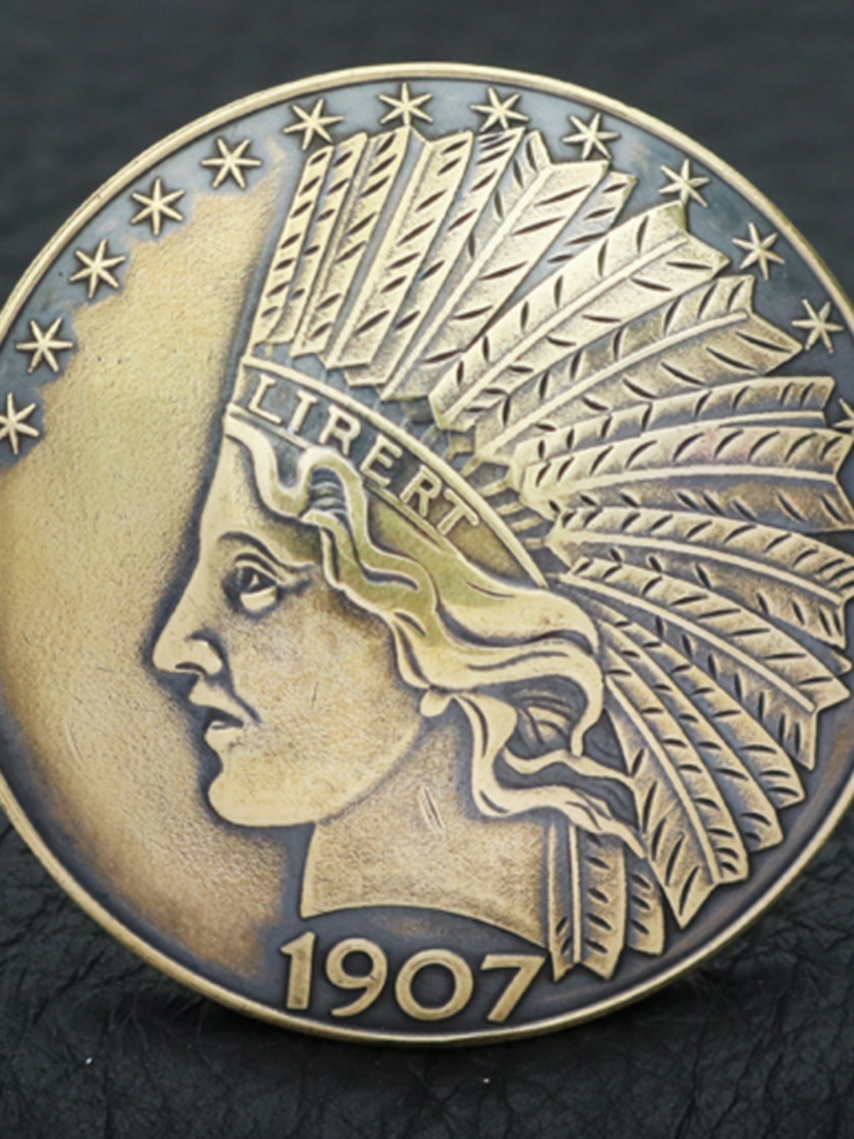 HANDMADE VINTAGE PERSONALITY CHIEFTAIN HEAD BRASS WHITE COPPER CATTLE WEALTH CLOTH BUCKLE DECORATIVE BUCKLE LEATHER GOODS LEATHER CARVING ACCESSORIES