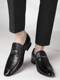 Casual leather shoes business formal wear British retro carved spring and autumn derby shoes breathable comfortable non-slip groom wedding shoes