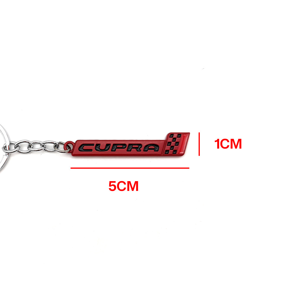 CAR CUPRA METAL CREATIVE METAL PERSONALITY KEYCHAIN FOR SEAT SEAT KEYCHAINS