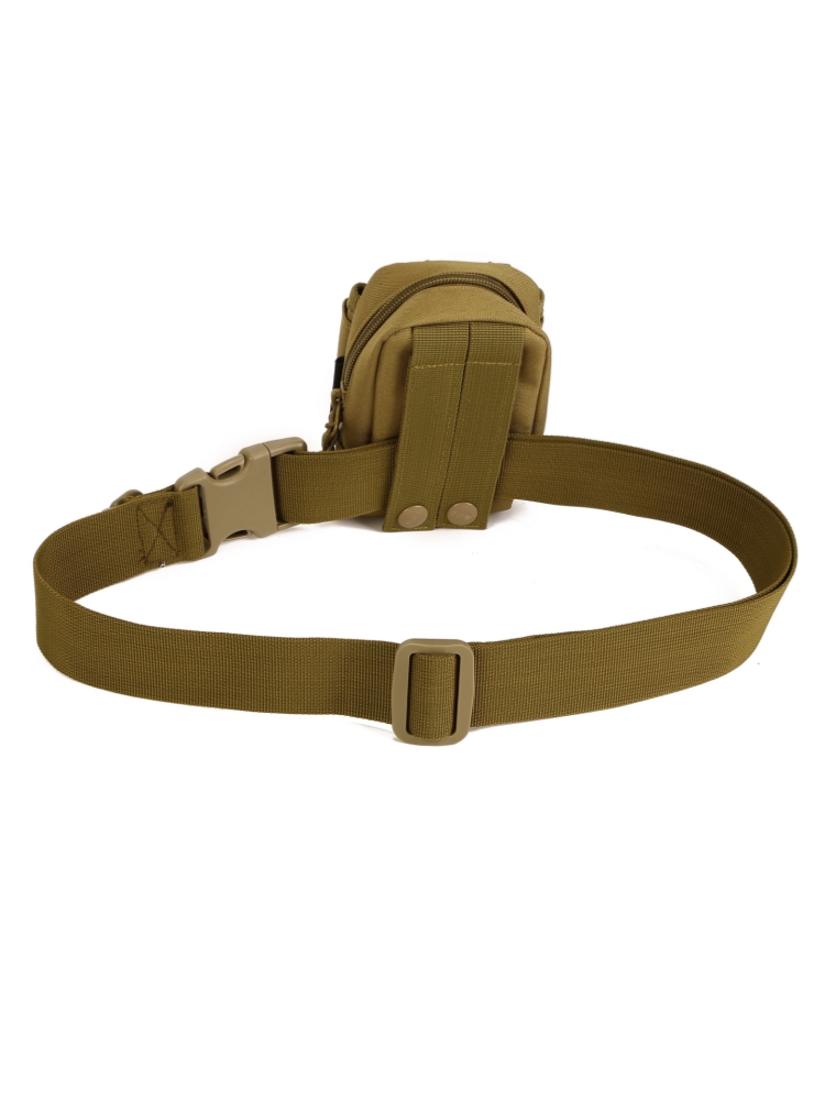 OUTDOOR MILITARY FAN TACTICAL MULTI-FUNCTIONAL BUCKLE NYLON TRAINING OUTER BELT EXTERNAL BAG SUB BAG SHOULDER STRAP INCH FIVE
