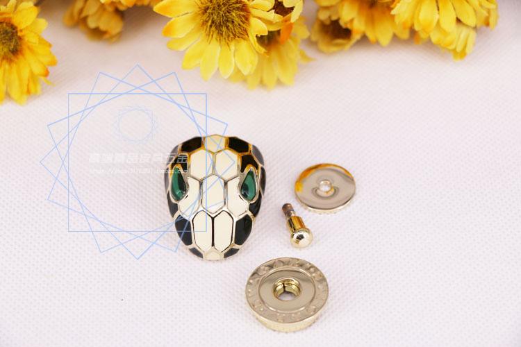 BRAND BAG HARDWARE ACCESSORIES SNAKE HEAD MAGNETIC BUCKLE SNAP BUTTON HARDWARE ACCESSORIES REPAIR AND REPLACEMENT