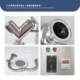 VH-2 small mixer V-type experimental mixer Small teaching raw material mixer Dry powder mixer