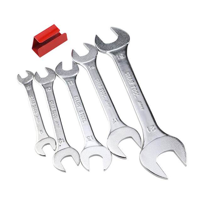 Japanese CRAB Crab Brand Open-end Wrench Imported Ultra-thin Set Double-Headed Wrench GS-500 MX-400