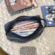 2024 new denim KT cat pencil bag cartoon cute student storage bag large capacity student pen ruler stationery box