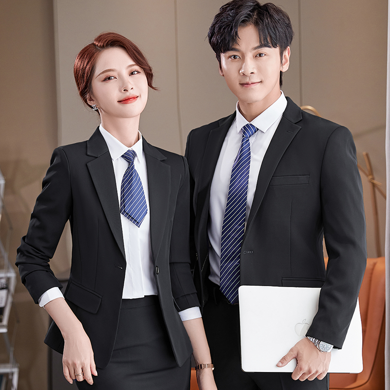 MEN AND WOMEN PROFESSIONAL ATTIRE FORMAL ATTIRE HOTEL MANAGER  S OFFICE  S 4S SHOP OVERALLS SUITS INTERVIEWS WORK CLOTHES CHIEF