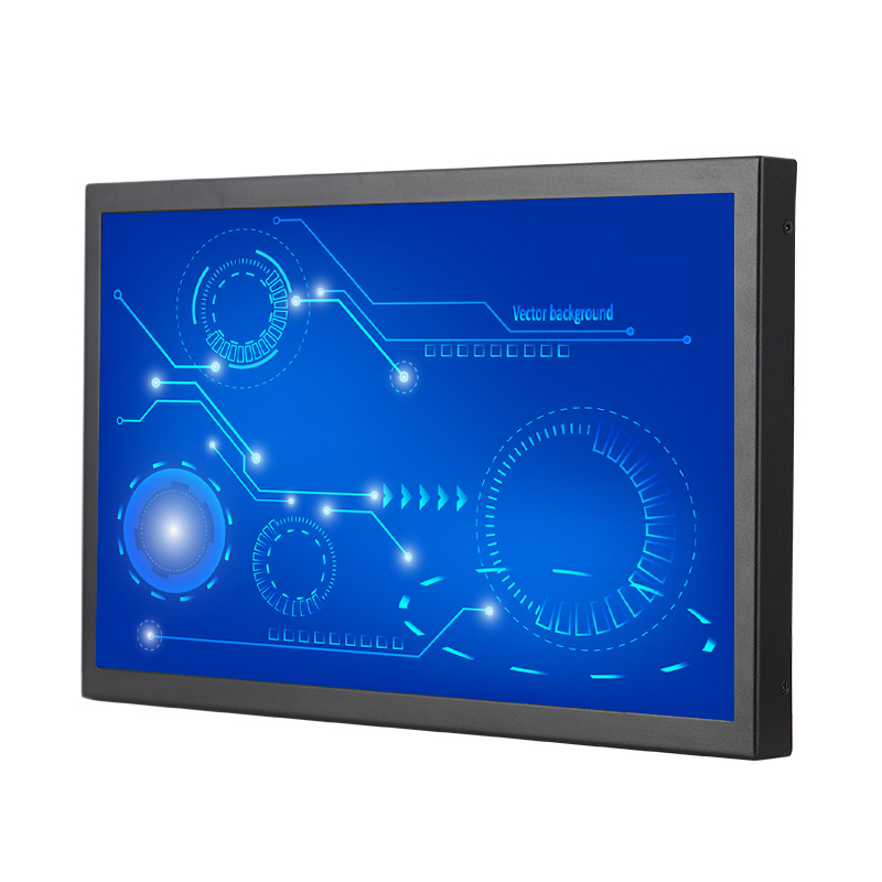 ZHIXIANDA IRON CASE 15.6 INCH LCD MONITOR WIDESCREEN HD HDMI MONITOR 1080 CAPACITIVE TOUCH DISPLAY