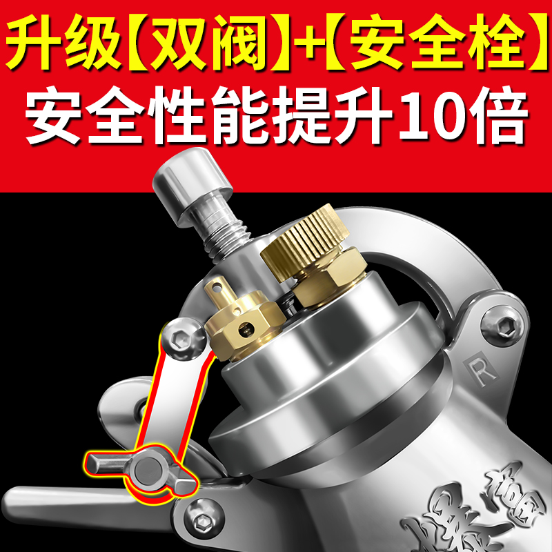 Old-fashioned traditional popcorn machine household small mini machine internet celebrity grain amplifier hand crank 304 food grade