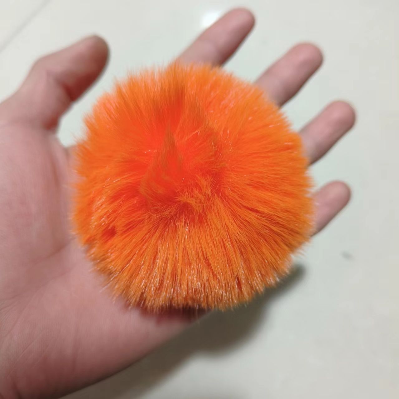 CUTE SCHOOL BAGS BAG PENDANTS ANTI-OTTER RABBIT HAIR SMALL PERSIMMONS PLUSH BALLS DOLLS CAR KEYCHAINS ORNAMENTS GIFTS