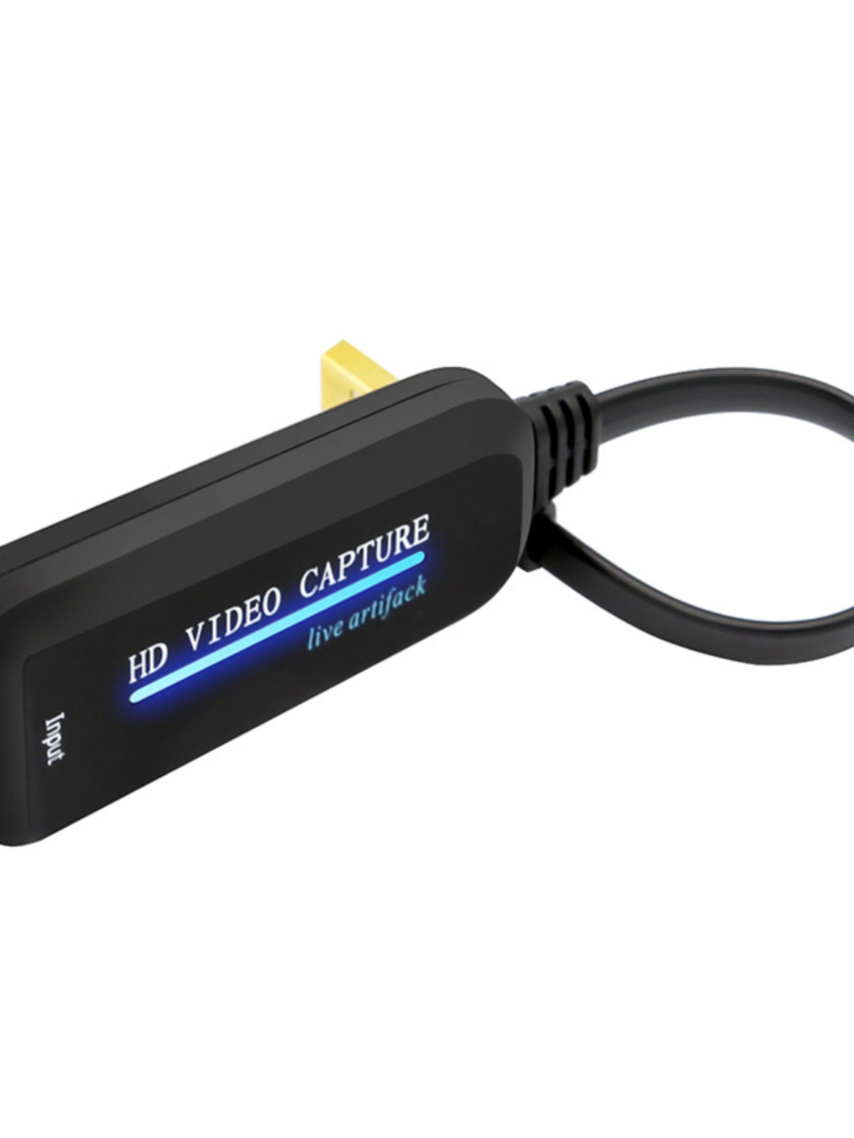 새로운 4K HD HDMI TO USB 비디오 캡처 카드 USB2.0 컴퓨터 게임 라이브 녹화 케이블 길이 0.2M