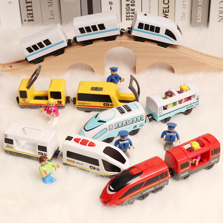 CHILDRENS ALLOY ELECTRIC LITTLE LOCOMOTIVE RAIL CAR TOY ACCESSORIES COMPATIBLE WOODEN TRACK BELT SCREWDRIVER