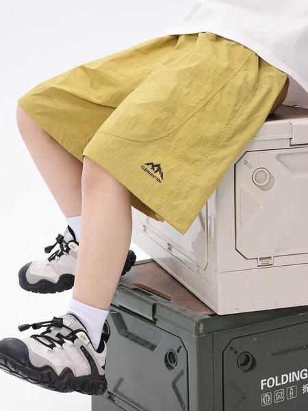 童装男童短裤夏天薄裤子儿童五分裤户外登山裤2026新款潮速干跑步