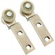 Mini wooden door crane wheel pulley sliding door crane rail silent wheel sliding door crane door crane wheel hanging rail pulley custom style