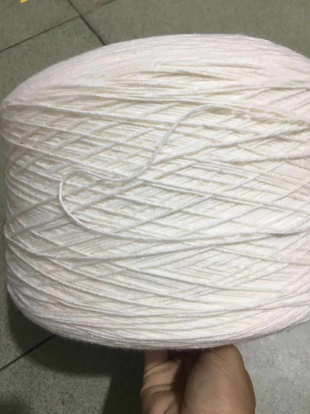 3 STRANDS MILK COTTON SELF-WOVEN SCARF SWEATER MEDIUM THICK LINE DIY MATERIAL BAG HAND-WOVEN BAG BAG 500G PRICE