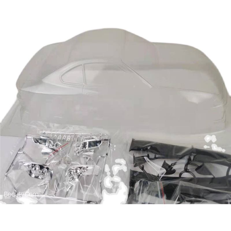 1 10 RC DRIFT TOURING CAR PVC BODY 190MM REAR WING NO COLOR PRINTING NO LATTE ART PLAIN BODY