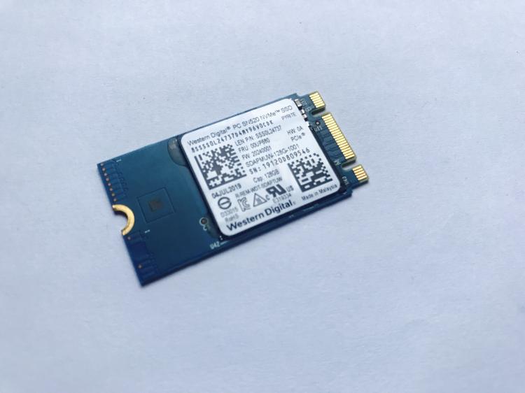 WD WESTERN DIGITAL SN520 128G 256G 512G 2242 NVME 솔리드 스테이트 드라이브 M.2 노트북 SSD