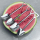 Popular Internet celebrity shovel spoon creative stainless steel eating watermelon shovel thickened cute dessert spoon cake spoon