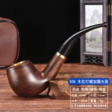 Smoke Dour Shikan Muki Laodian крупный резной рисовой древесина откровенный SMO -боевая сумка мужской подарок портативный Китай