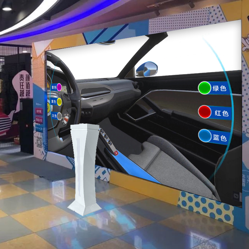 항공 제어 대형 스크린 소프트웨어 시스템 AR 제스처 대화형 장치 전시장 장비 VR 디지털 팔찌 캡처