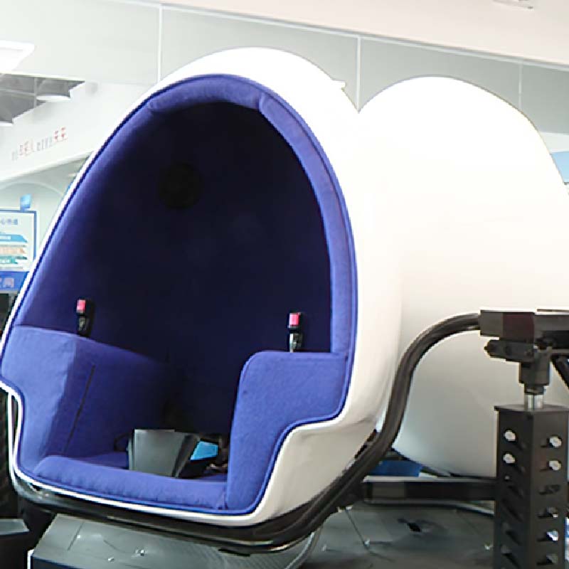 대형 VR 오락 장비 게임 콘솔 우주 캡슐 더블 인터랙티브 플랫폼 체험 홀 장비 VR 싱글 에그 의자