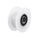 U-shaped V-shaped H-shaped groove nylon bearing roller doors and windows pulleys sliding doors nylon wheel mechanical custom pulleys