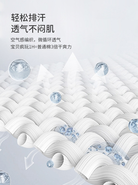欢喜小熊女宝宝吊带包屁衣夏季新生婴儿睡衣夏薄款衣服背心连体衣 — 2
