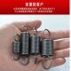 Spring with hook tension spring tension strong steel bar straightening mechanical hook elastic yellow return oven 2.0 strong wire
