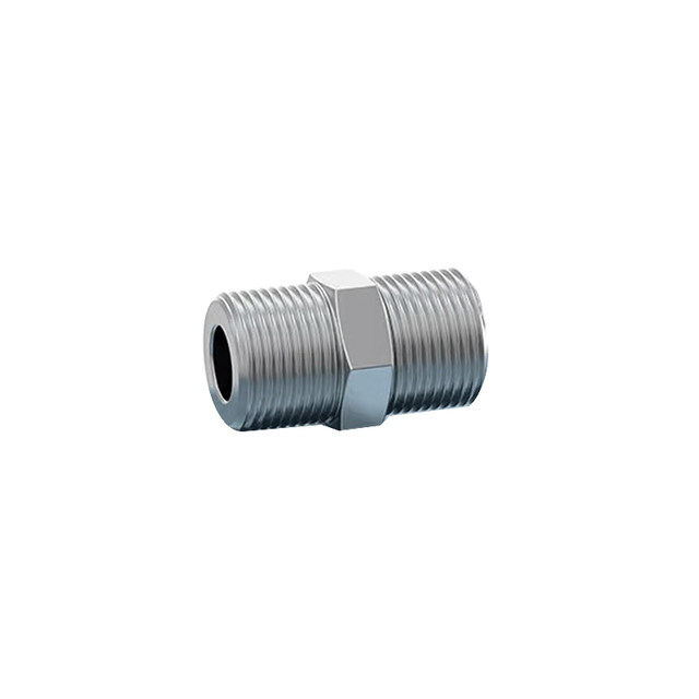 304 stainless steel hexagonal wire double-headed outer wire external thread variable diameter wire through wire direct connection high pressure CNC wire pairing