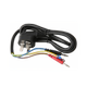 UTE-L10A three-plug to banana head power connection cable 10A electrical parameter measuring instrument power cable
