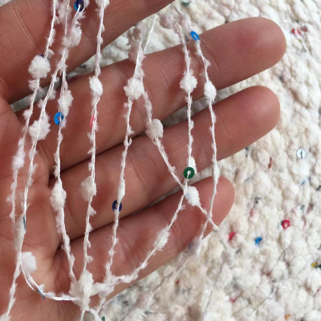 COLORFUL PIECES FULL OF STARS AND BEANS HAND-WOVEN WIRING