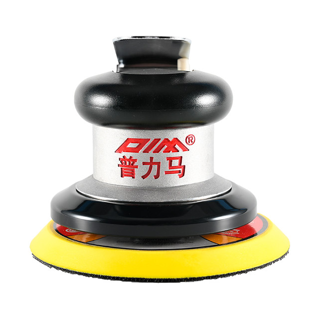 台湾普力马气磨机5寸气动打磨机砂纸机干磨头汽车打蜡抛光研磨机